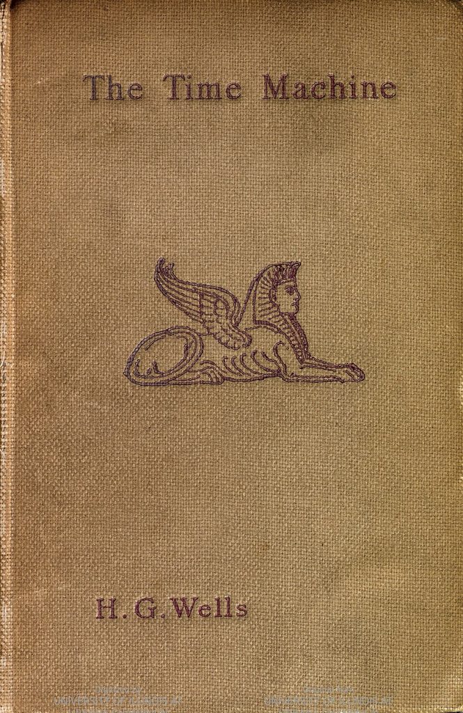 Zaman Makinesi’nin 1895 tarihli William Heinemann baskısının kapağı